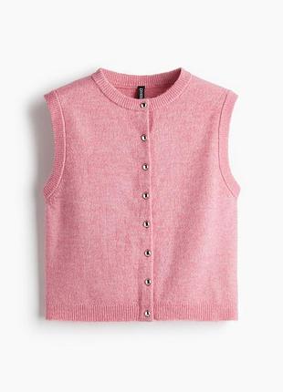 Жіночий в'язаний жилет від h&m