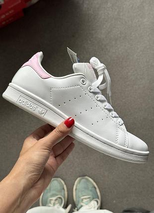 Нові кросівки унісекс adidas stan smith натуральна шкіра топ якості, розмір 36-22,5 см, 37-23,5 см