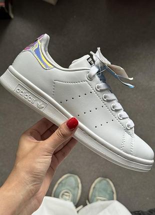 Нові кросівки унісекс adidas stan smith натуральна шкіра топ якості, розмір 36-22,5 см, 40-25,5 см