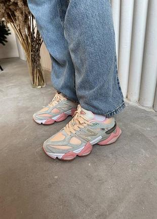 Кроссовки легкие удобные new balance 9060 pink