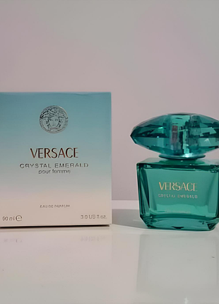 Парфуми жіночі 90 мл crystal emerald versace для жінок версаче крістал емеральд духи женские кристал версачє зелені емералд парфюм