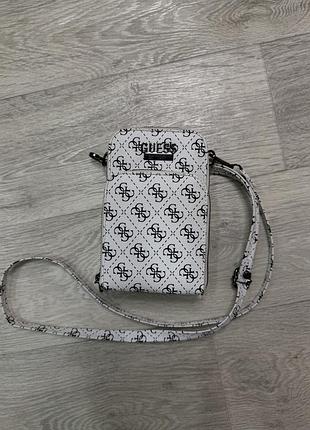 Сумка жіноча guess біла