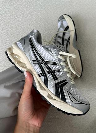 Asics gel-kayano 14 white/silver/black