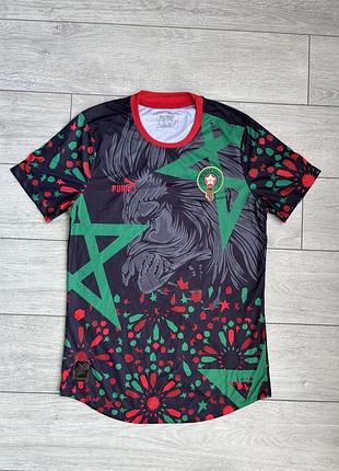 Футбольна футболка джерсі майка збірна марокко пума morocco puma football soccer jersey size s с розмір