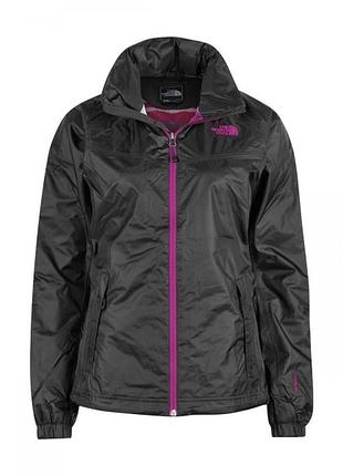 Технологічна вітровка дощовик the north face potent jacket оригінал tnf чорна з рожевим