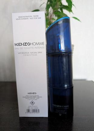 Туалетная вода kenzo homme intense, 110 ml, батч 5l01, полный флакон
