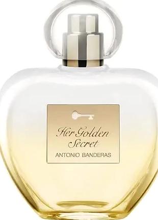 Туалетная вода для женщин 
antonio banderas 
her golden secret , 80 мл