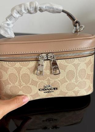 Сумка coach чорна 10