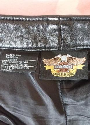 Женские кожаные штаны harley-davidson