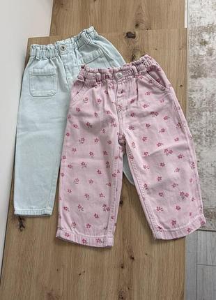 Джинси zara для дівчинки