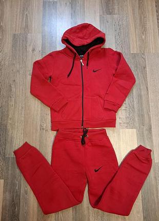 Теплый яркий костюм nike