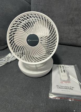 Вентилятор mycarbon fs01 air circulator з пультом