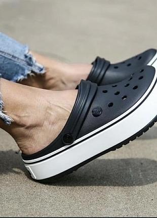 Кроси сабо сандалі шльопанці тапки  на платформі crocs iconic comfort оригінал вʼєтнам 🇻🇳 j/m  6 w8