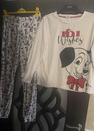 Дуже няшна пвжамка з 101 далматинцем від дорогого бренду: disney tu