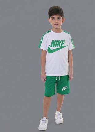 Костюм nike зелений на зріст 104- 152