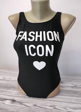 Купальник детский подростковый цельный 12-13 лет рост 158 см pimark черный fashion icon