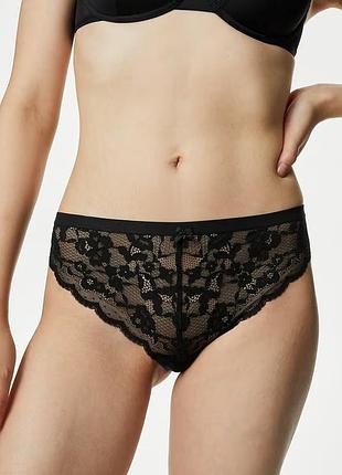 46р.(18) ажурные трусики стринги m&s