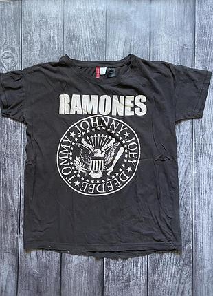 Футболка мерч ramones