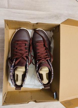 Кросівки skechers air-cooled memory foam, розмір 39 — відмінний стан, штучна шкіра, бордові