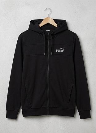 Чоловіча кофта худі puma на блискавці оригінал (розмір м)