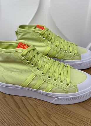 Оригінальні кеди adidas nizza platform mid