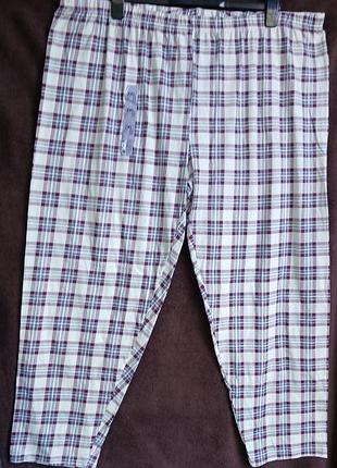 Штаны женские домашние, котон, 2xl, eur 50-52,  батл