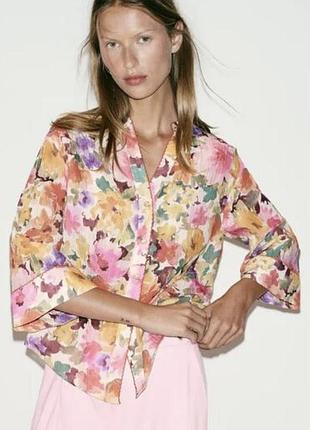 Неймовірно вишукана сорочка блуза zara