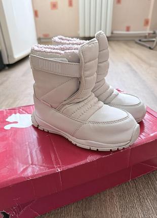 Дитячі зимові чоботи чобітки puma 27 розмір