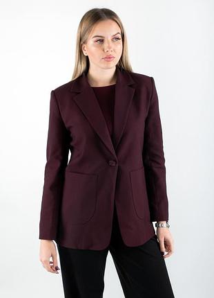 Вовняний жакет блейзер піджак massimo dutti