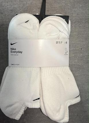 Оригінал шкарпетки nike u nk everyday cush ns 6pr 132