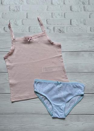 👙185грн👙110см 🛍у наявності🛍1шт дитячий комплект білизни lefties майка та труси