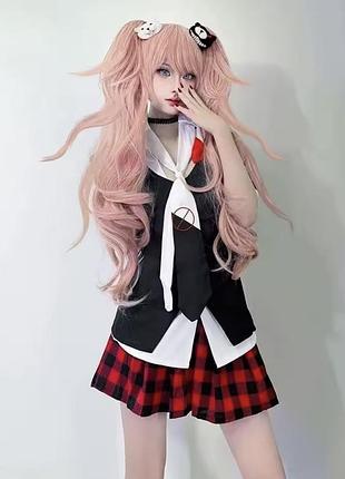 Джунко эношима из аниме и игры danganronpa: trigger happy havoc костюм карнавальний