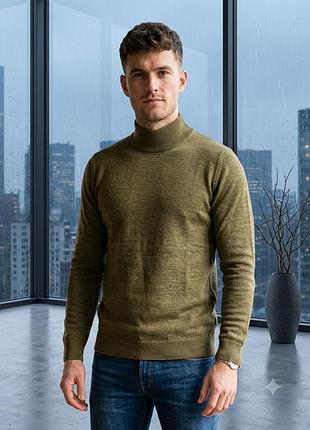 Оливковий трикотажний джемпер circle of trust «avelyn knit» (l)