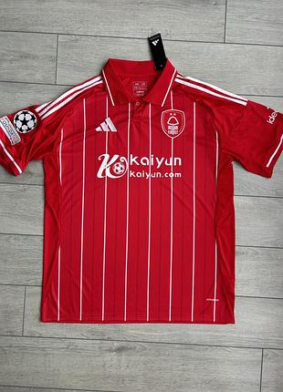 Футбольная футболка джерси поло майка нотингем форест адидас nottingham forest adidas football shirt soccer jersey size 4xl xxxxl 4хл хххххл размер