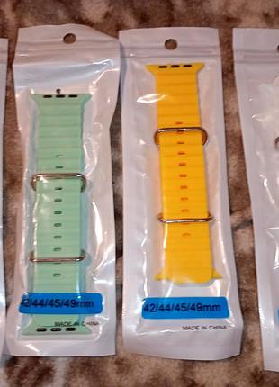 Змінні ремінці для apple watch ocean band