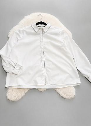 Белая рубашка zara