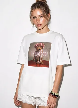 Трендовая футболка pucci
