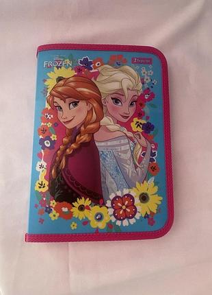 Папка для зошитів yes пластикова на блискавці в5 "frozen"