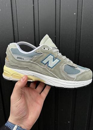 Кросівки new balance 2002r (light green) 467-1