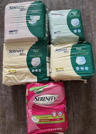 Serenity  підгузки, памперси трусики, прокладки для дорослих ,  , s/m/l