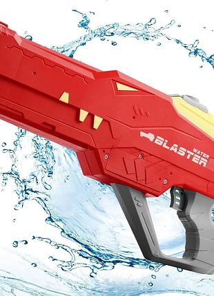 Водяной пистолет детский «крокодил» water gun • аккумуляторный водный бластер с автоматическим набором воды для летних игр