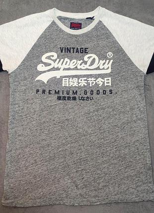 Футболка мужская superdry размер l носилась несколько раз