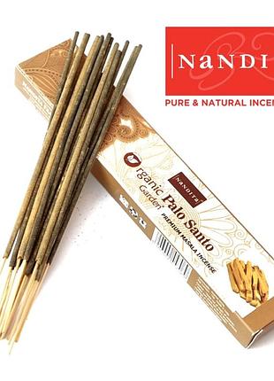Ароматические палочки пало санто nandita organic polo santo