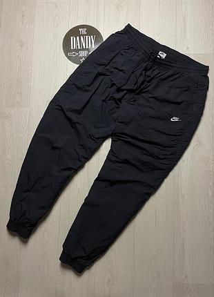 Мужские нейлоновые спортивные штаны nike, размер l-xl