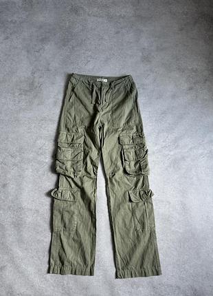 Штани каргр pull bear розмір 36 світло коричнового кольору