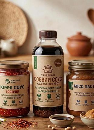 Набор «азия» organat, ферментированные продукты, 100% натуральный
