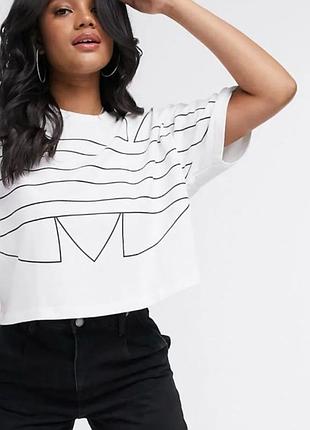 Женская футболка adidas originals large logo t-shirt