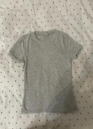 Базова приталенна футболка zara, розмір м