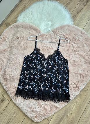 Женская майка с кружевом divided h&amp;m