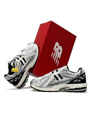 👕 чоловічі кросівки new balance 1906r white metallic black